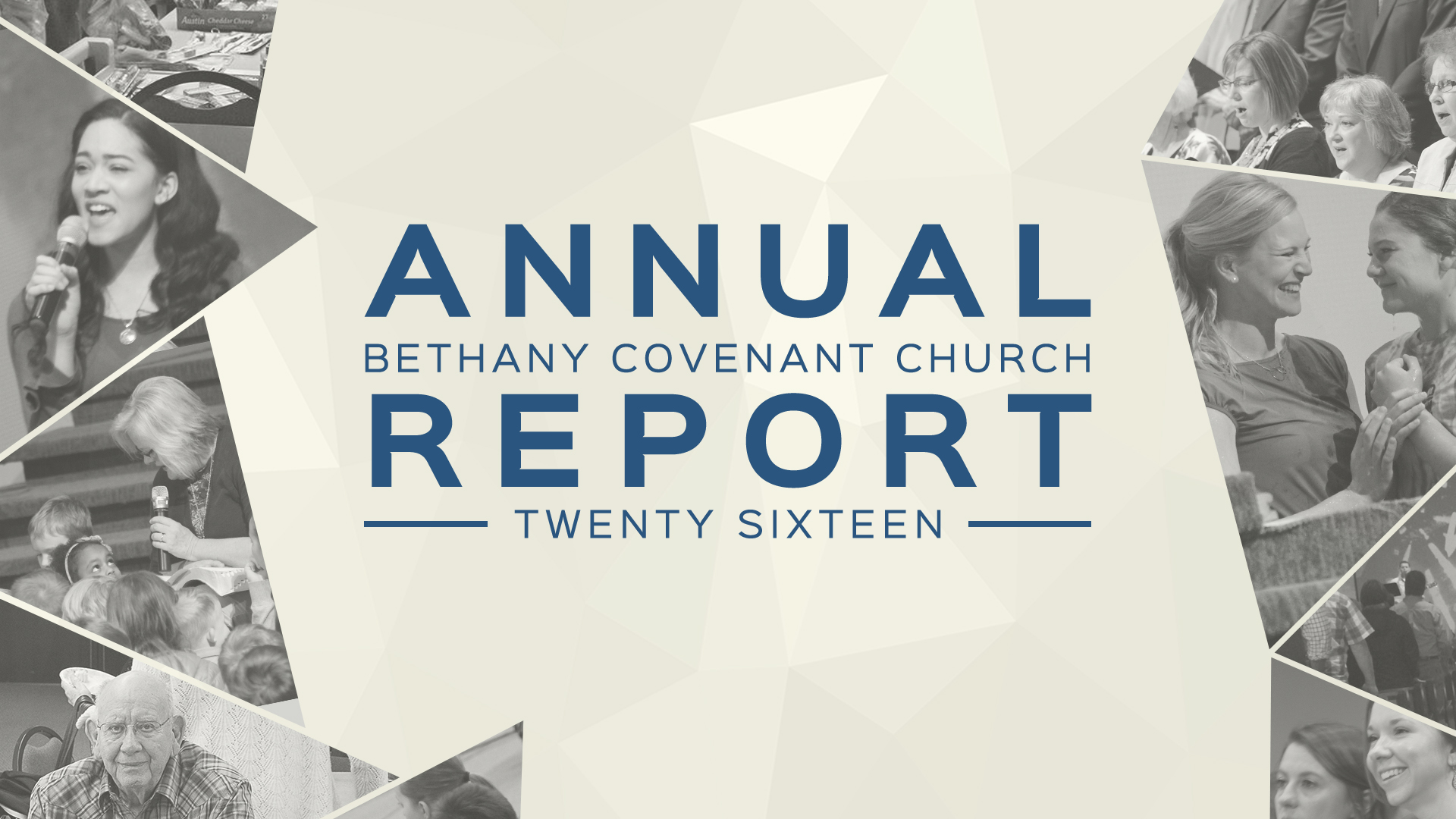 Annual Report 2016 – Bethany Covenant Church